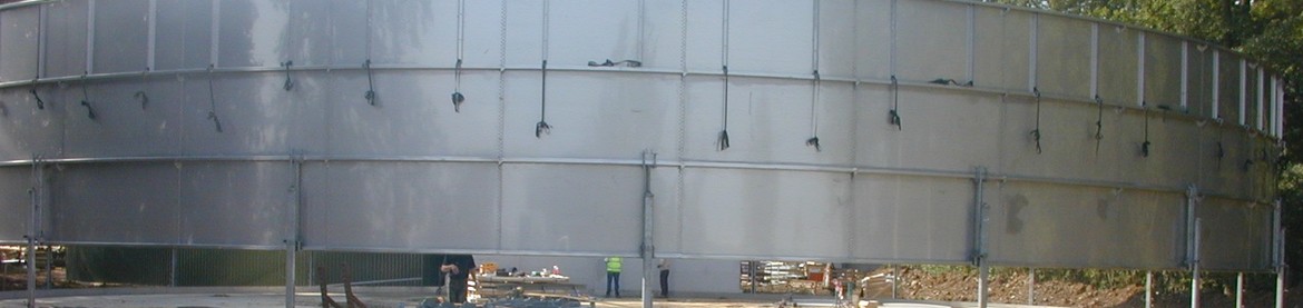 Stallkamp Biogasanlage aus Edelstahl