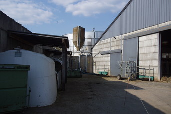 Final Manure Repository for Cow Farming