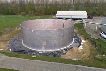 Digested Sludge Tank for Municipality 