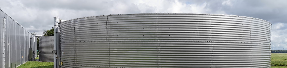 Stainless Steel Tank as Rainwater Storage