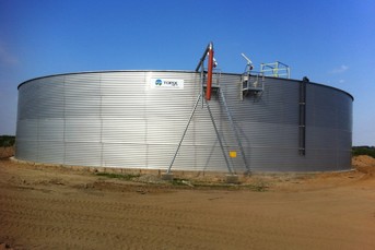 Huge Slurry Storage in Belarus