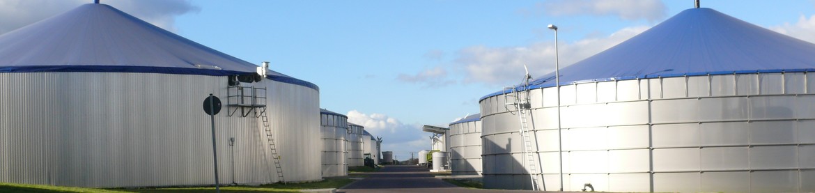 Stallkamp Biomethanraffinerie Könnern Edelstahlfermenter