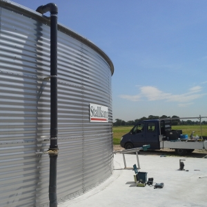 Stallkamp corrugated steel tank