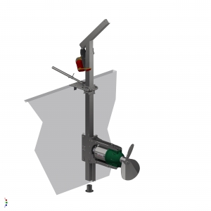 Stallkamp submersible motor agitator TMR 3 with lifting gear